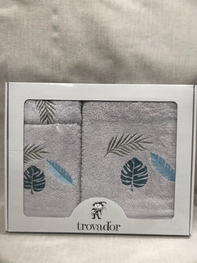 Juego Toallas Gris Trovador