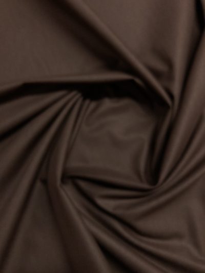 Algodón liso Marrón Choc.