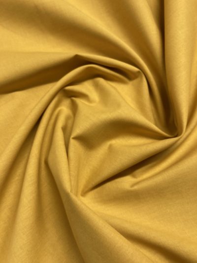 Algodón liso Mostaza