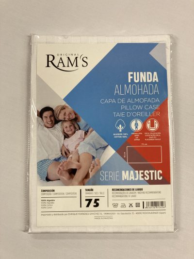 Funda Almohada 0.75 Algodón