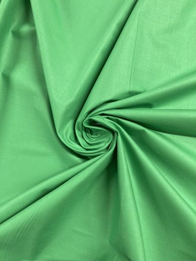 Algodón liso Verde p.