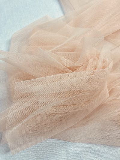 Tul Suave Caído Salmon Claro