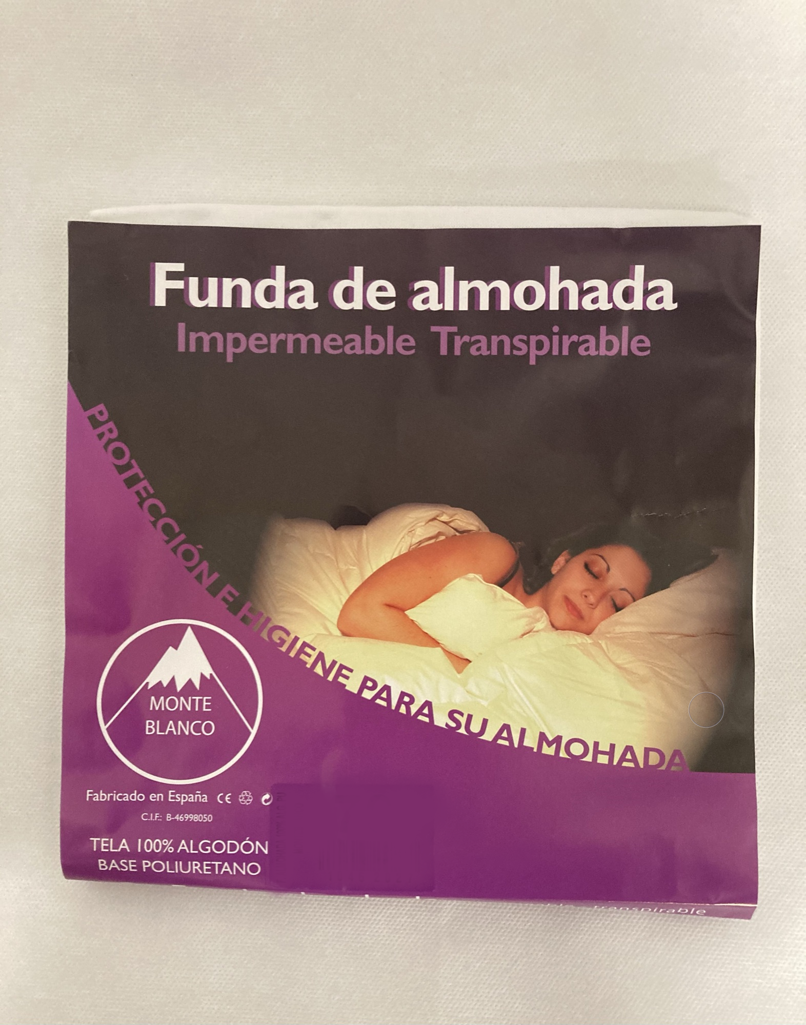 Funda Almohada protectora