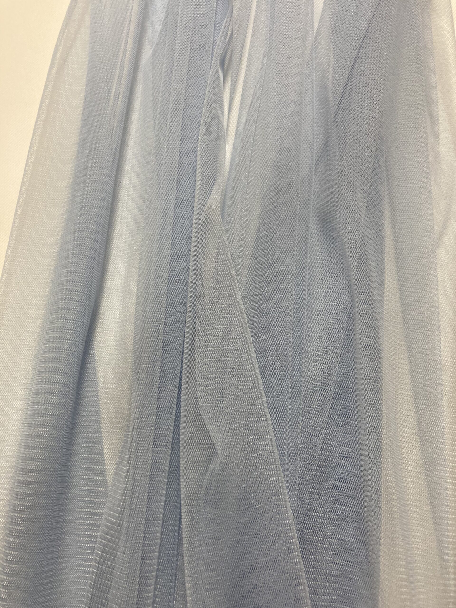 Tul Suave Caído Celeste