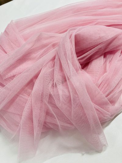 Tul Suave Caído Rosa