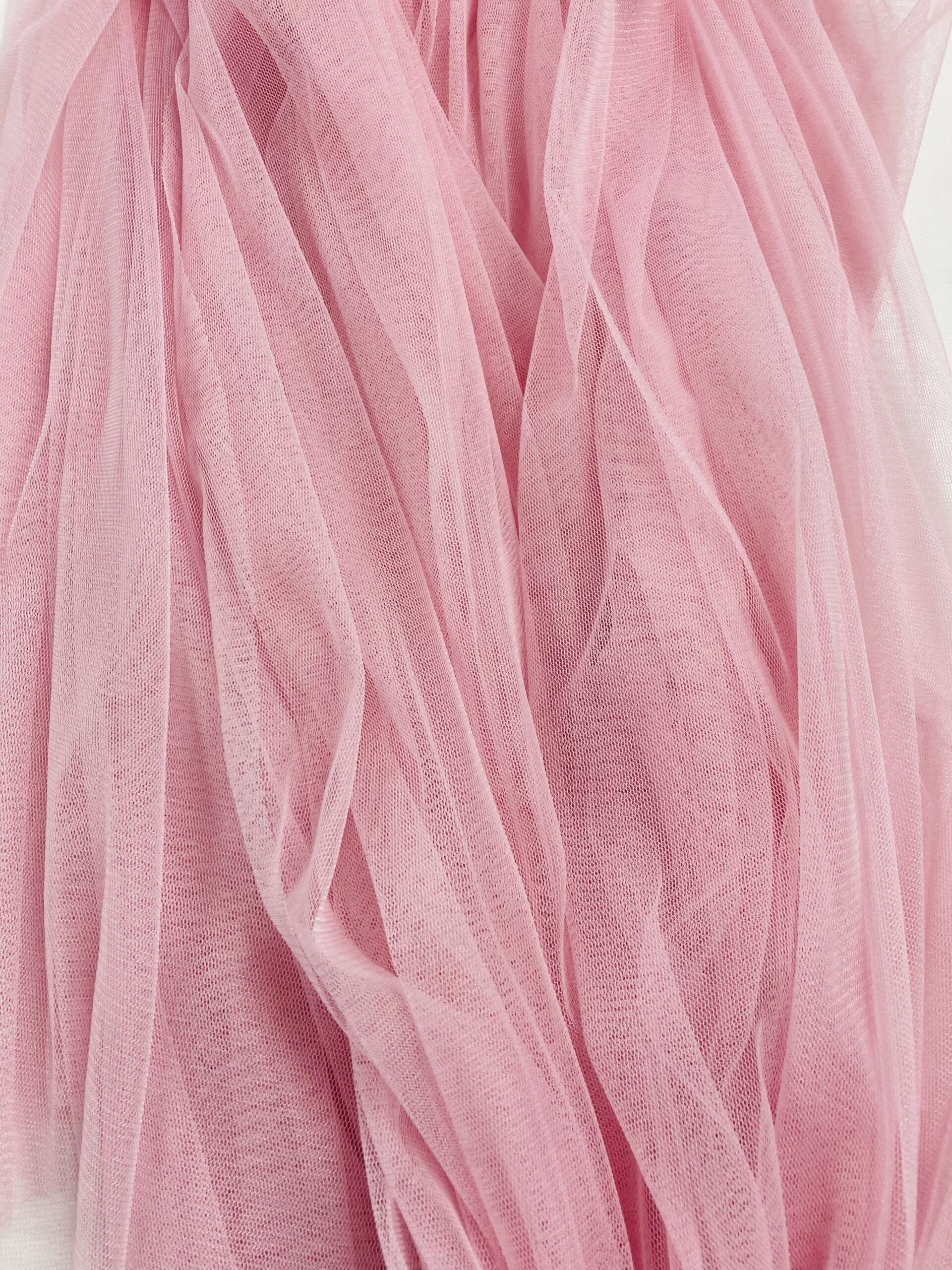 Tul Suave Caído Rosa