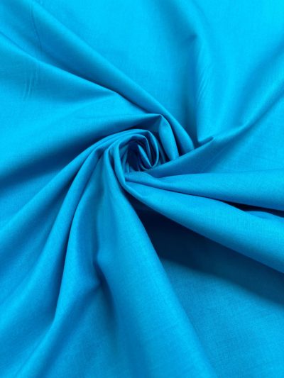 Algodón liso Turquesa
