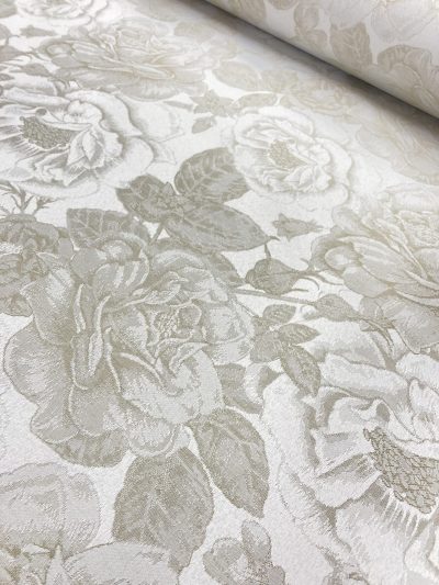 Cortina jacquard Rosas