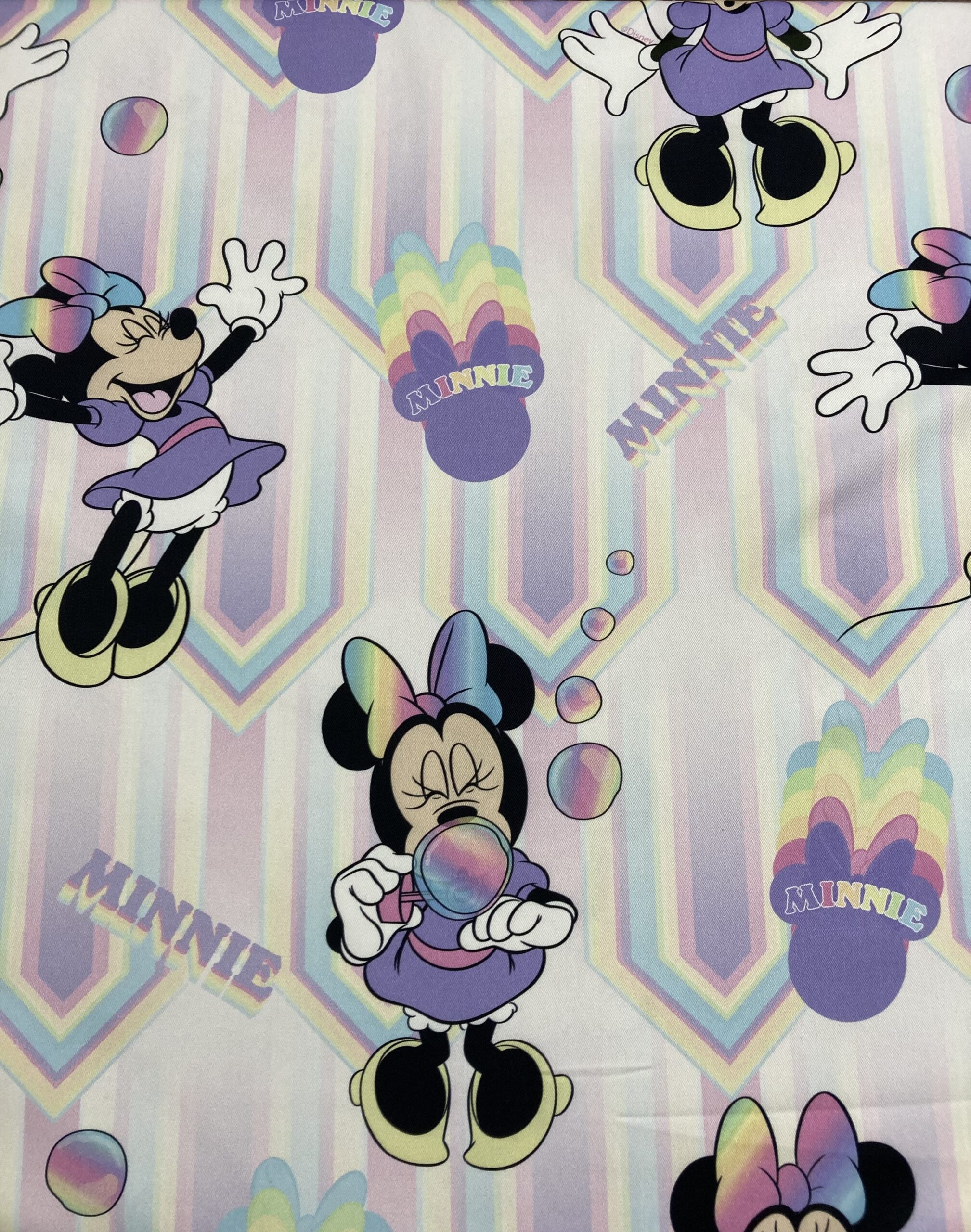 Loneta Minnie Algodón Orgánico