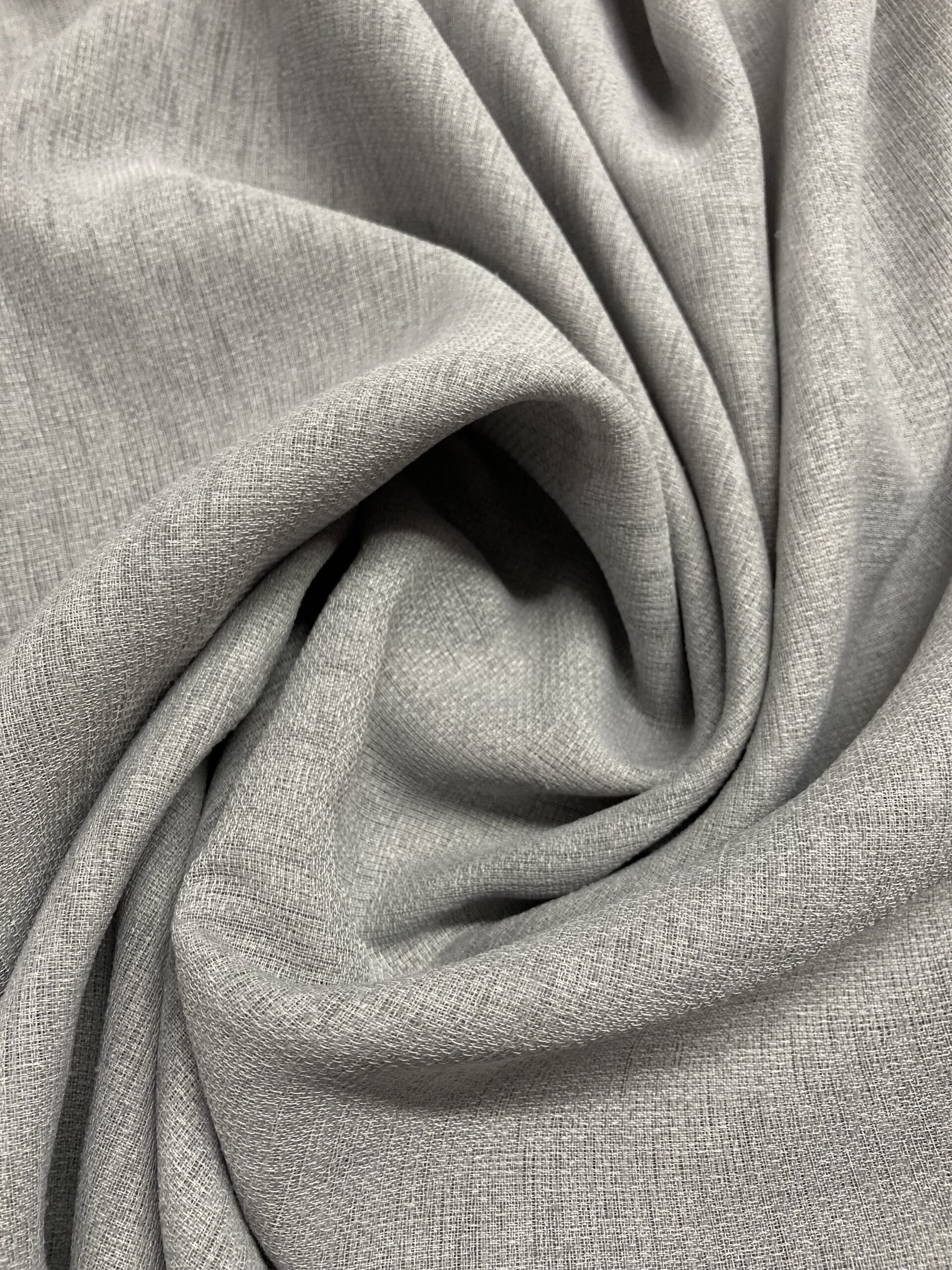 Visillo Fany gris perla