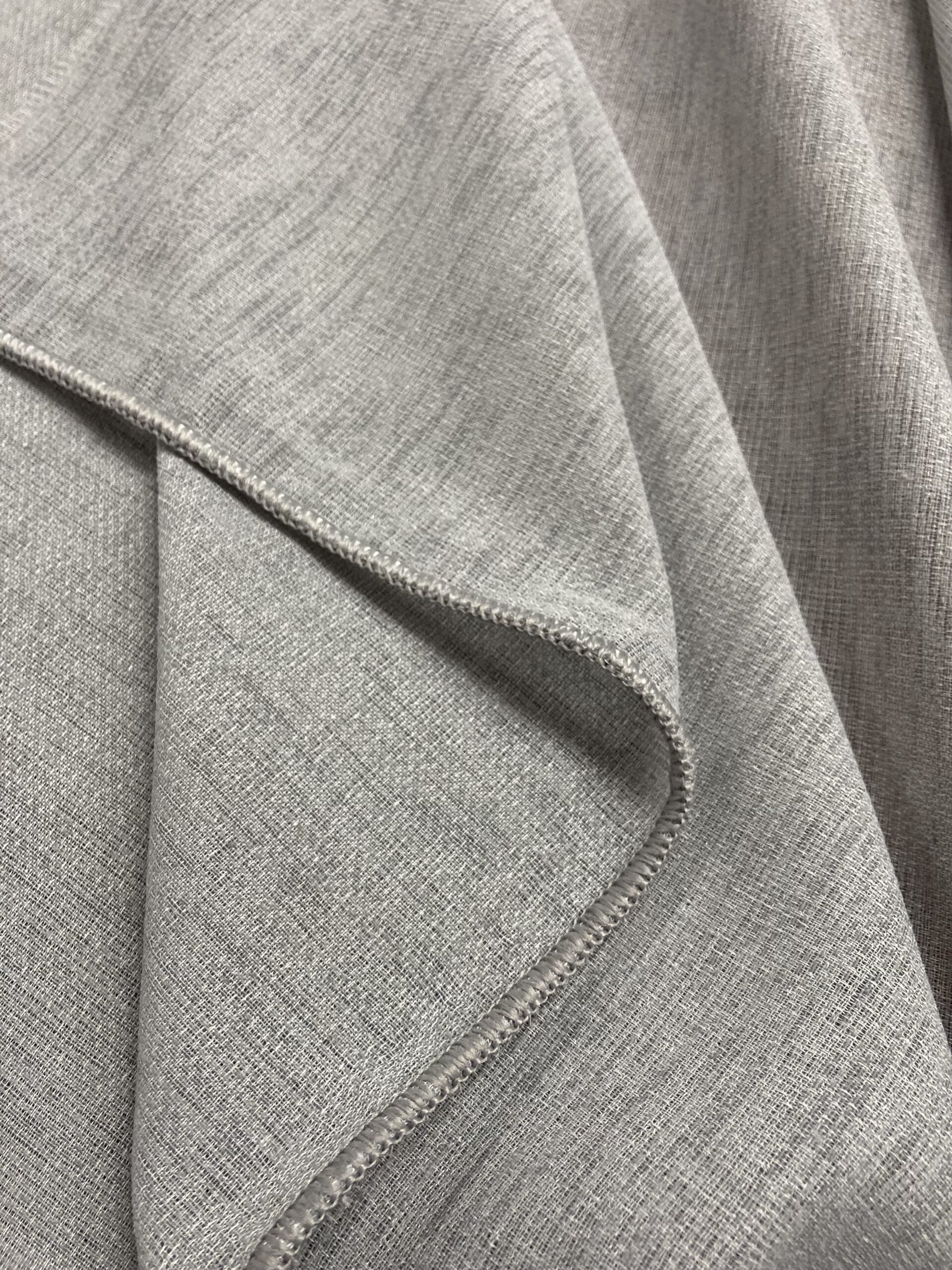 Visillo Fany gris perla