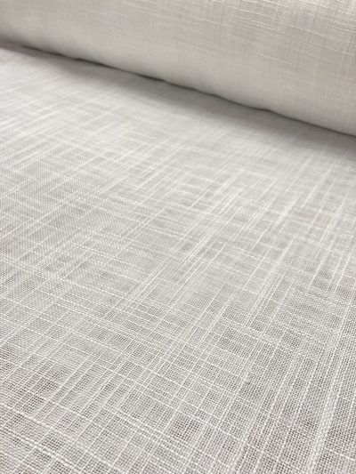 Visillo rustico blanco Natural