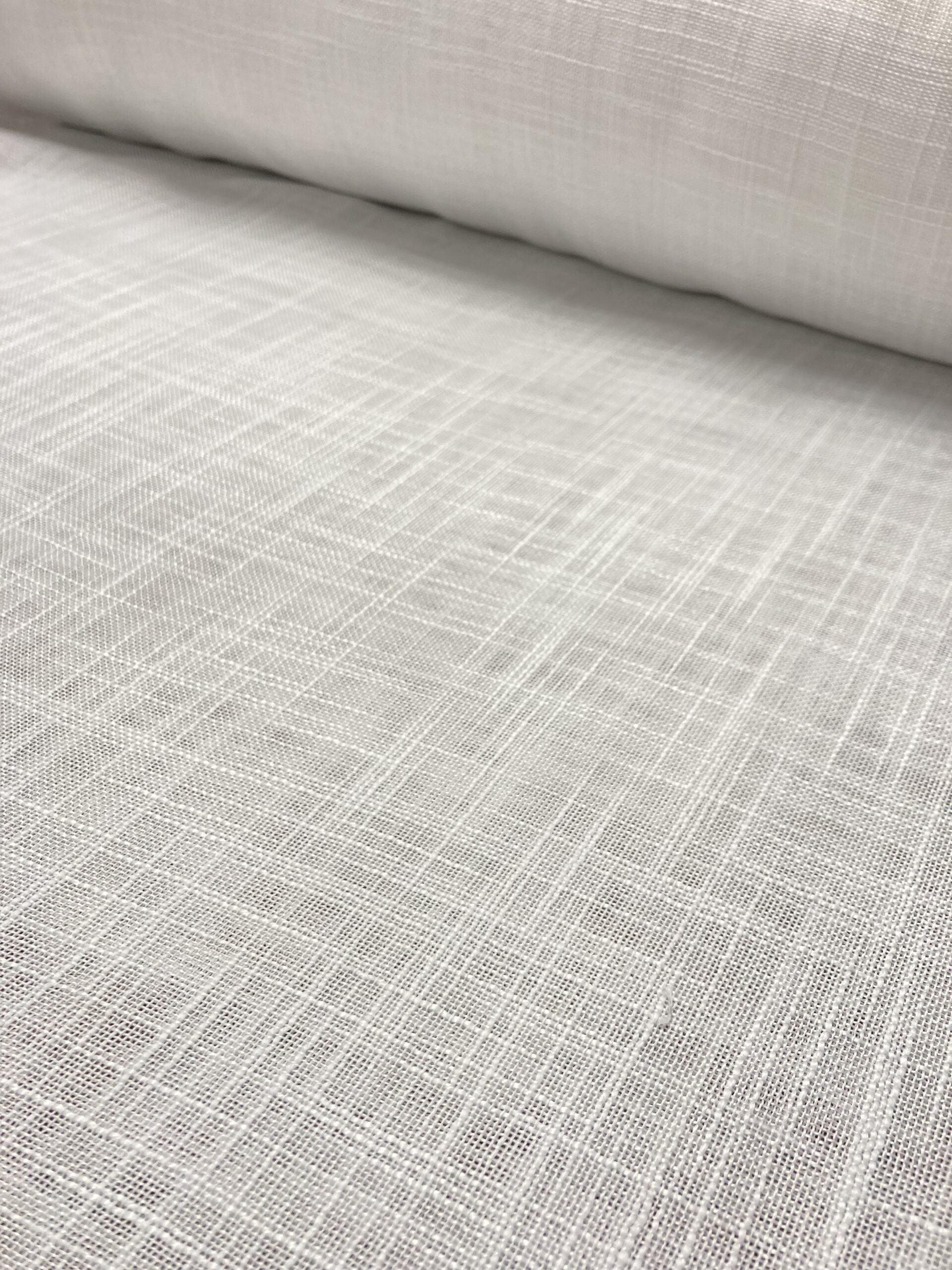 Visillo rustico blanco Natural