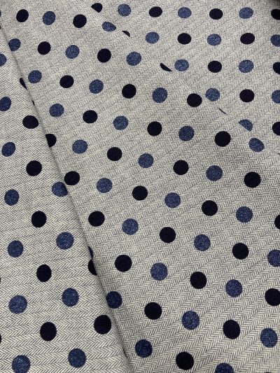 Estampado espiga/lunar