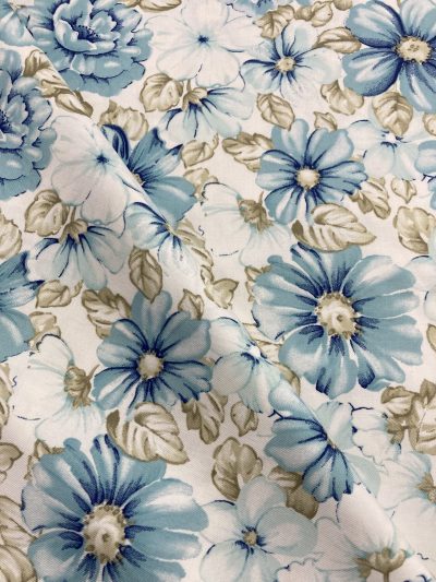 villela flor grande turquesa