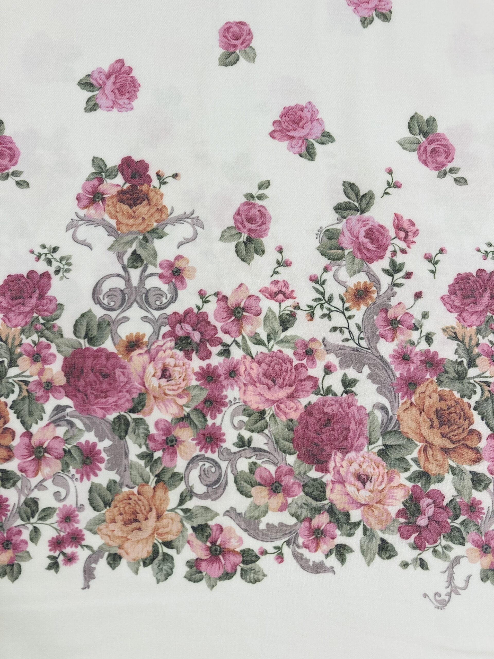 villela flor rosa cenefa