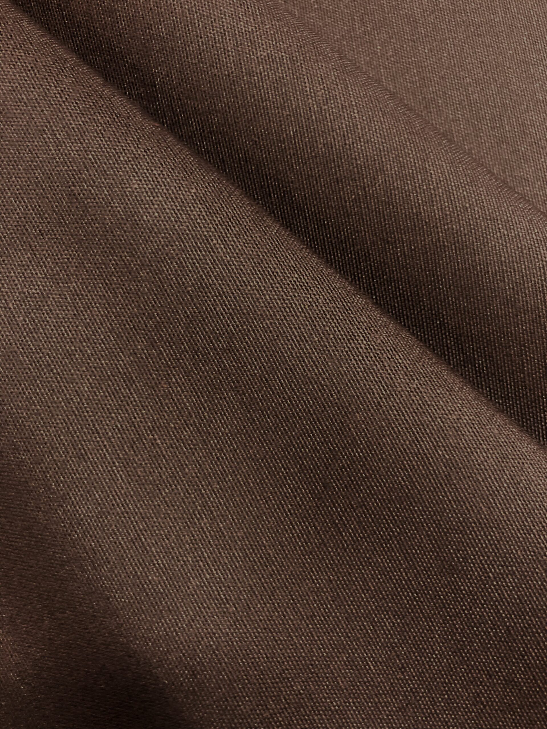 Loneta lisa tintada chocolate