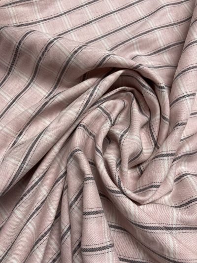 villela cuadros rosa/gris