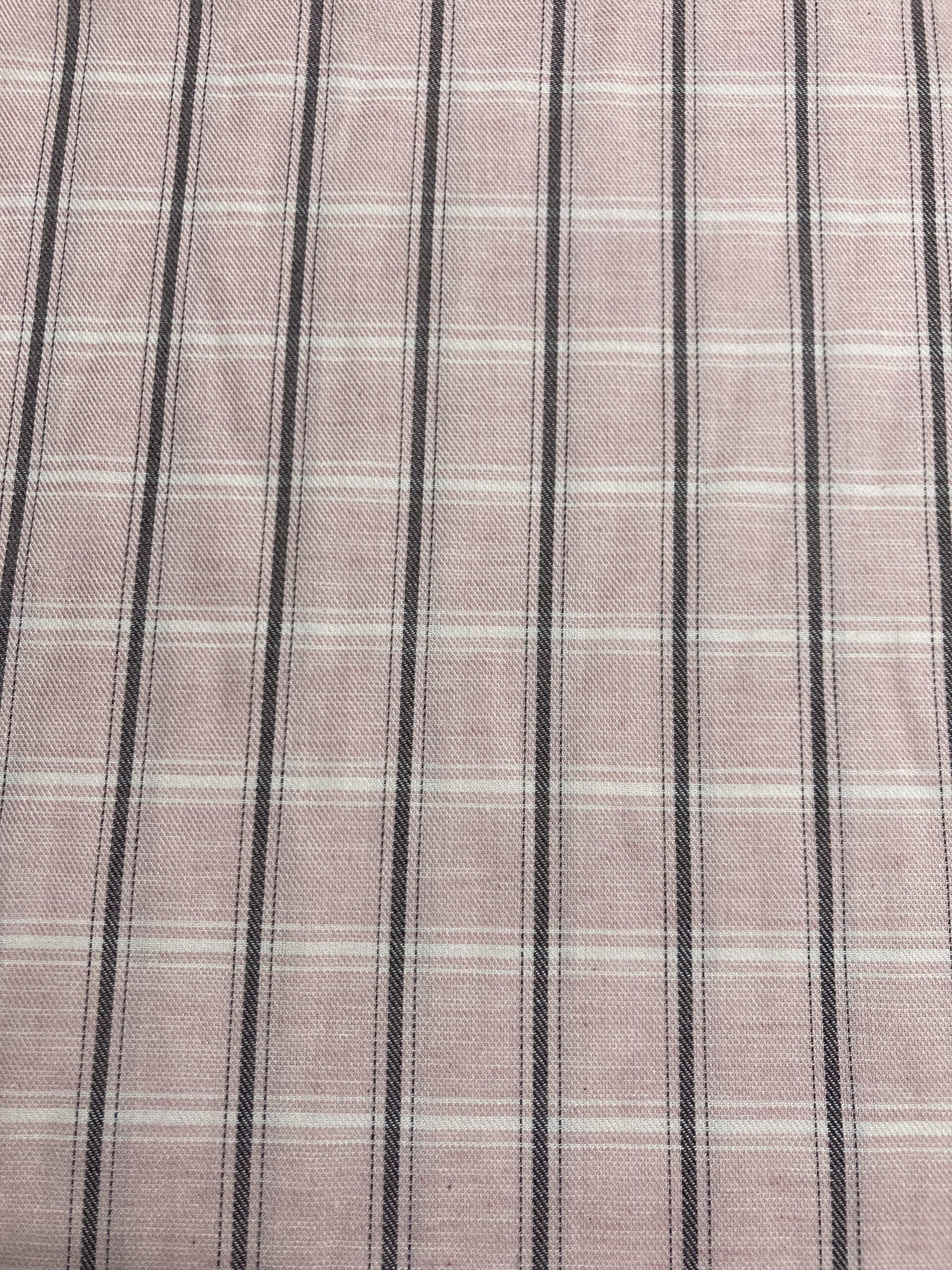 villela cuadros rosa/gris