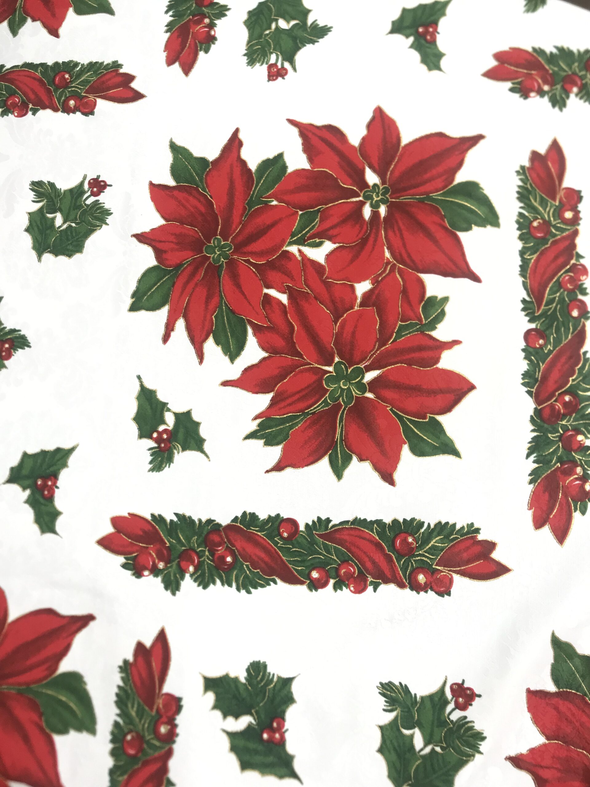 Mantelería Navidad pascuero