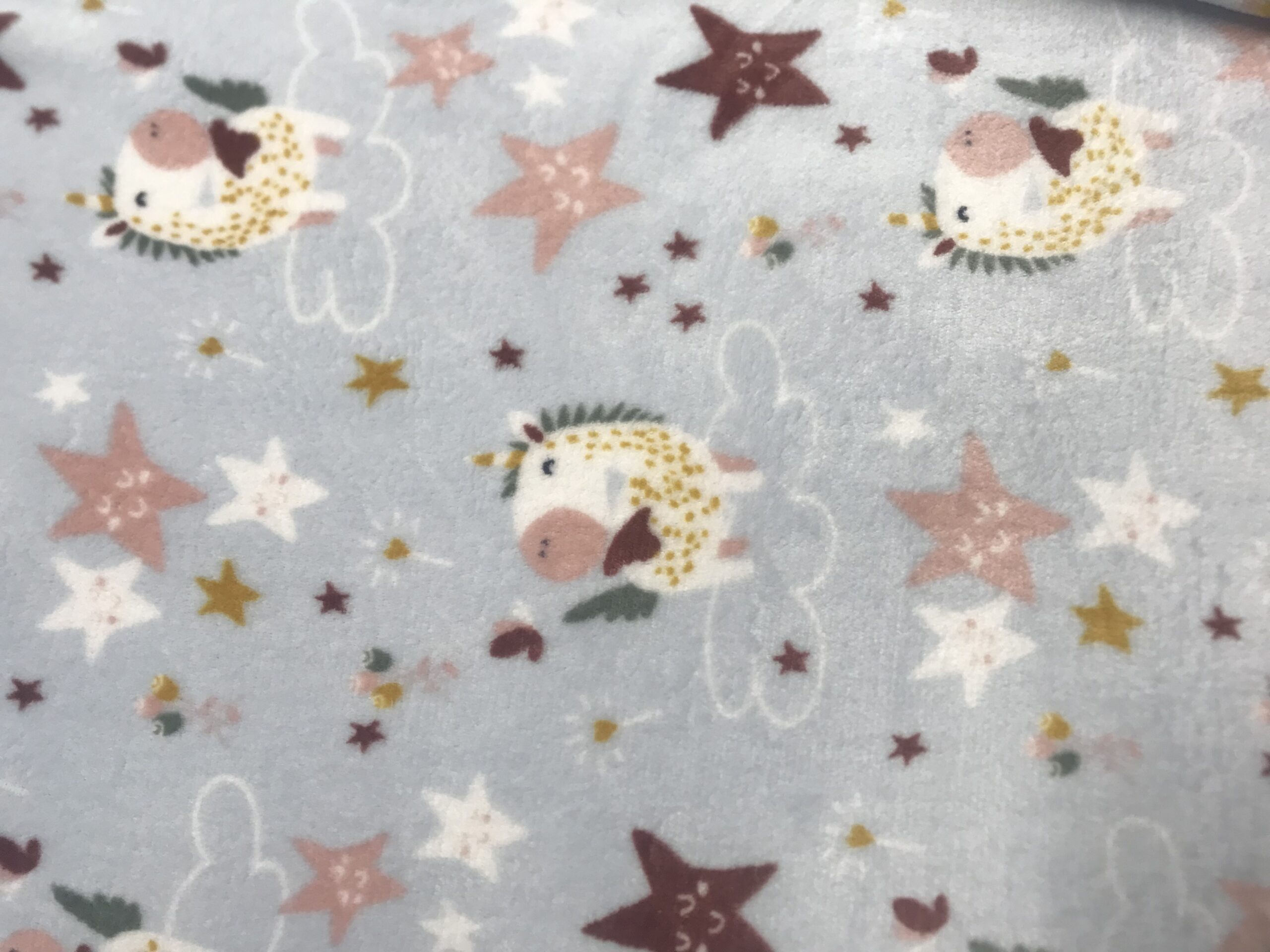 Coralina celeste jirafa unicornio_