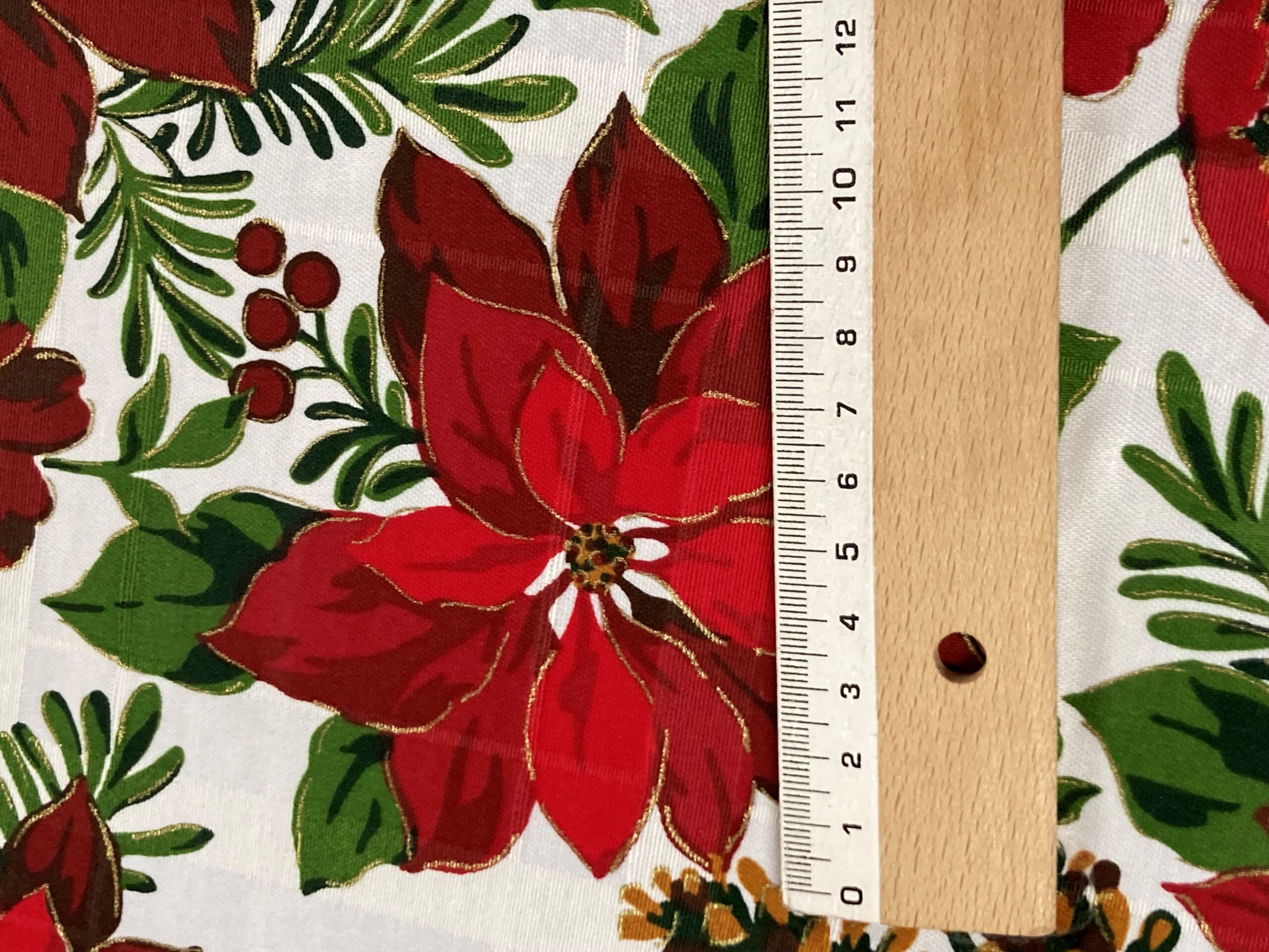 Mantelería Navidad pascuero piñas