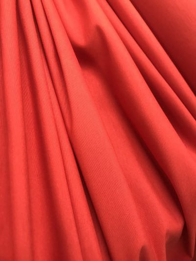 Loneta lisa tintada roja