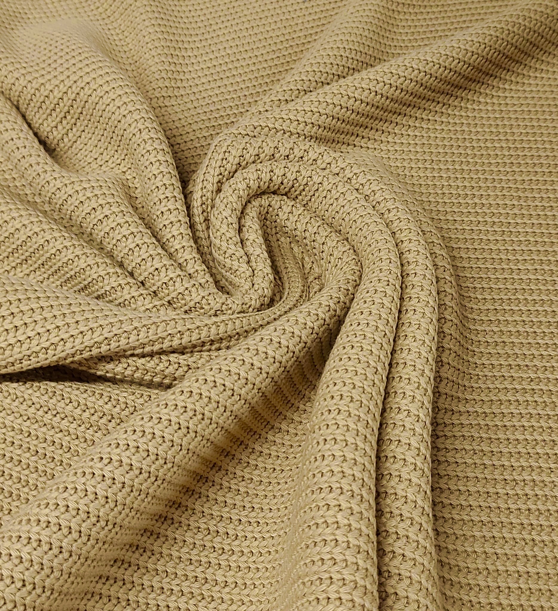 Punto de espiga mostaza suave_