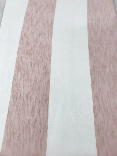 Visillo Fany rayas maquillaje