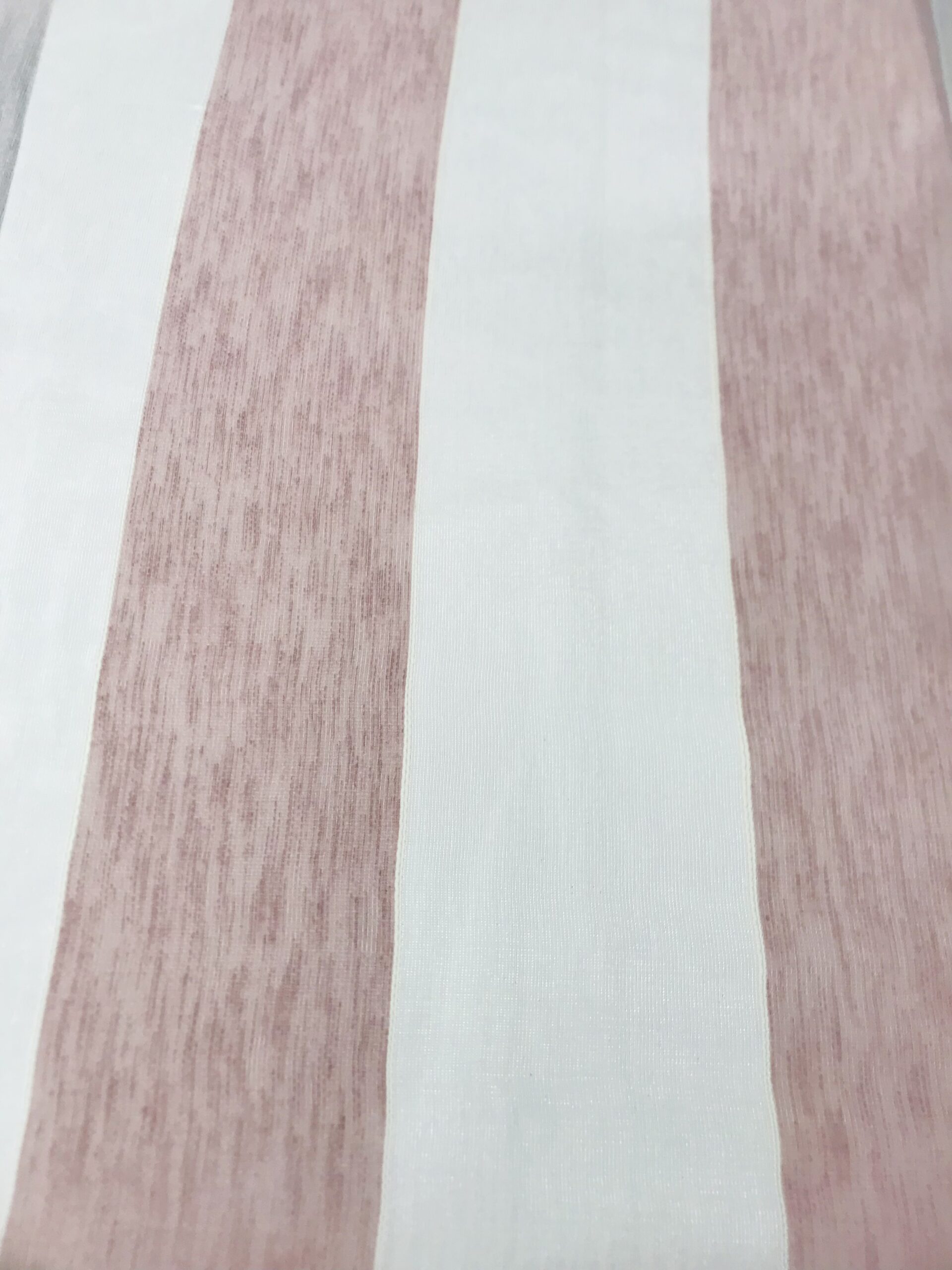 Visillo Fany rayas maquillaje