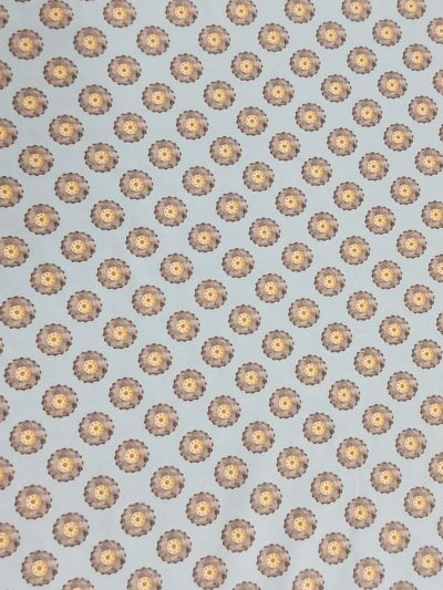 Punto algodón orgánico ruedas