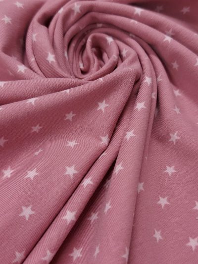 Punto algodón estrellas fondo maquillaje