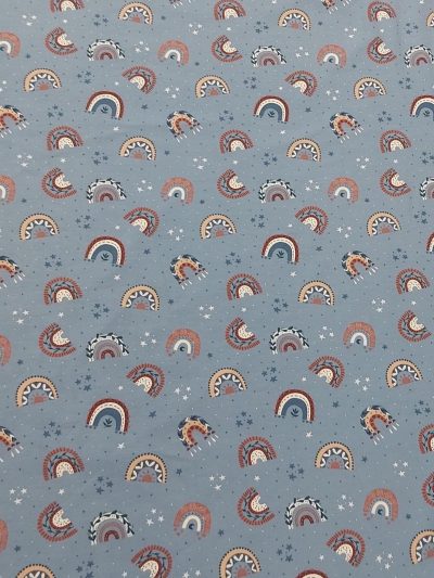 Punto algodón arcos f.azul*