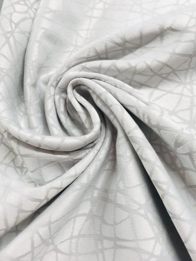 Mantelería jacquard Niza gris 1.60 ancho