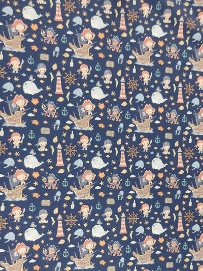 Algodón piratas bebés