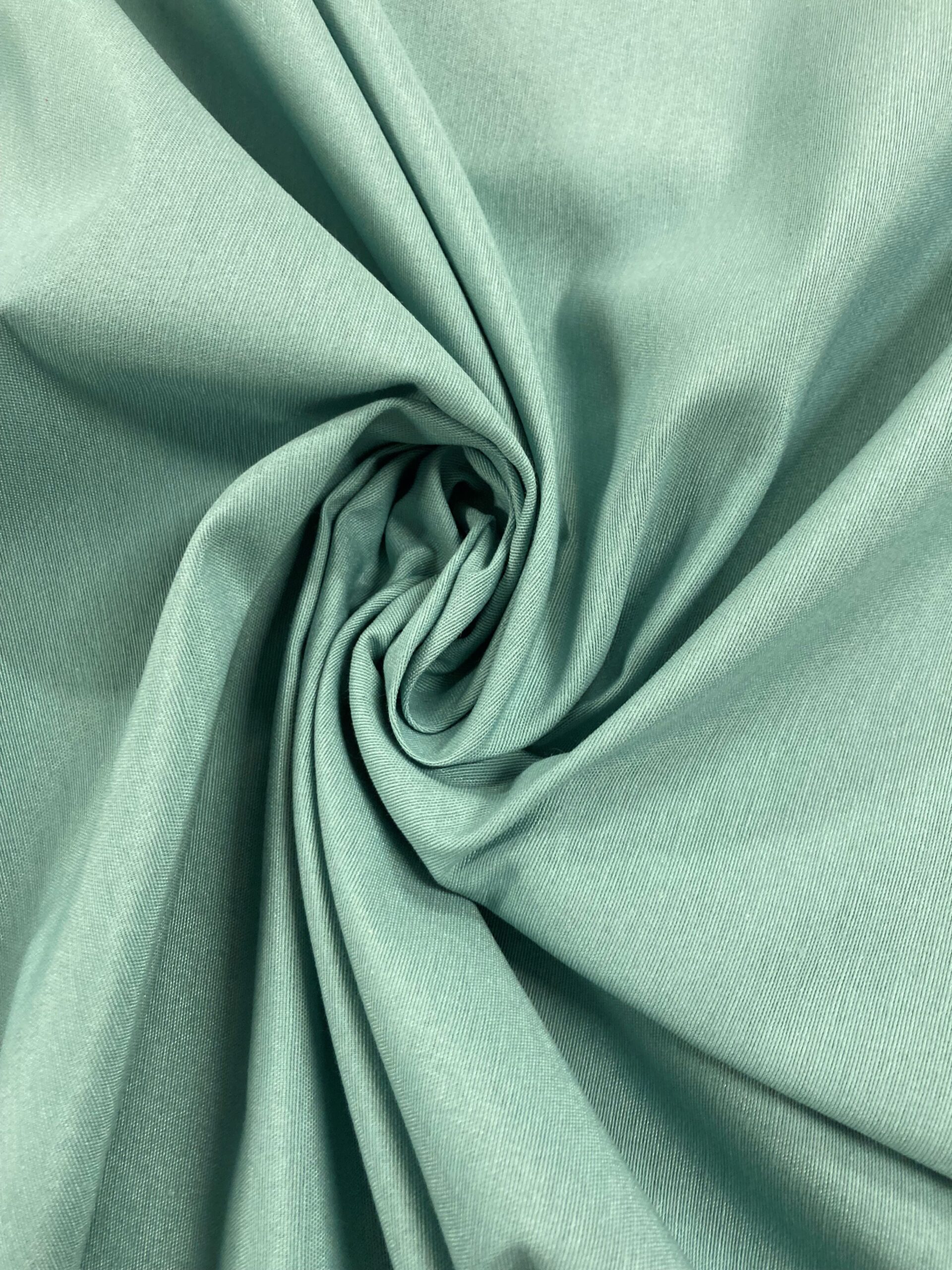 Loneta lisa tintada verde agua
