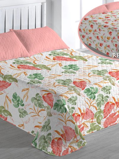 Colcha bouti reversible PIA Karamelo