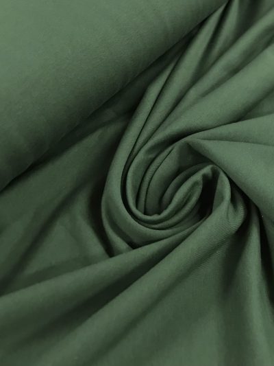 French terry verde botella