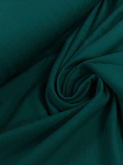 French terry verde petróleo