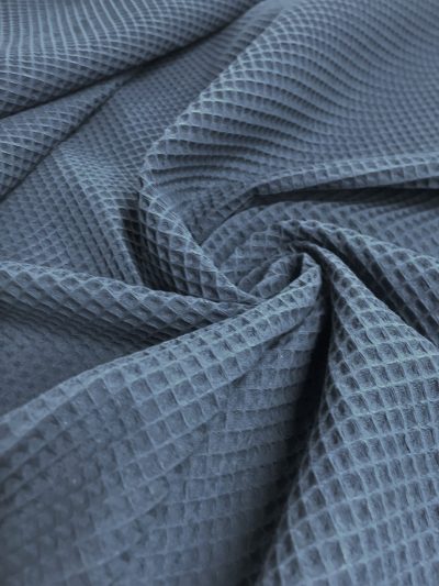 Waffle azul grisáceo