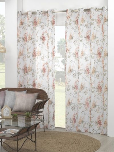 Visillo estampado GRAPES