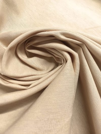 Loneta lisa tintada crema
