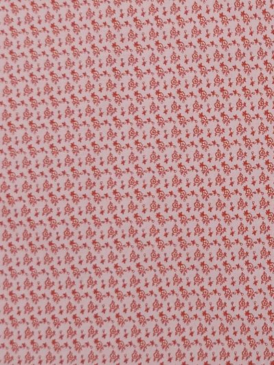 Algodón orgánico Folk ibai rojo