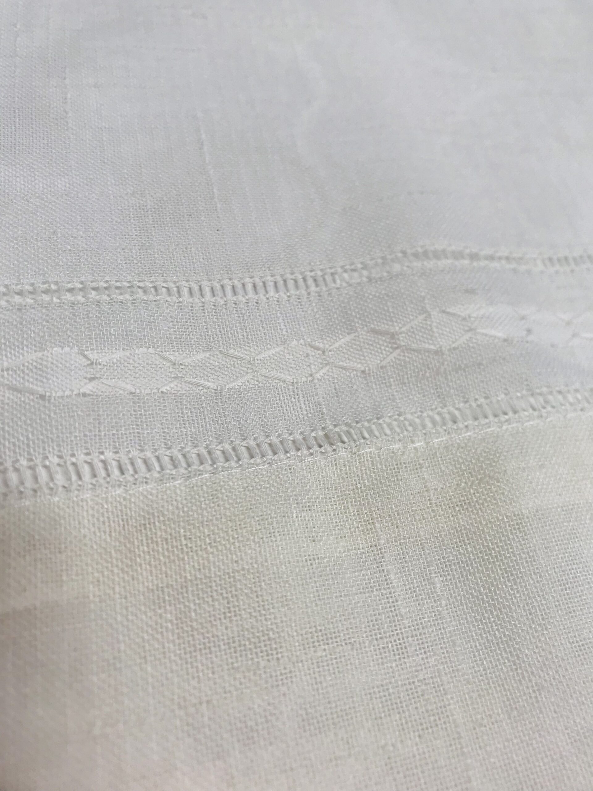 Visillo trama beig bajo doble*