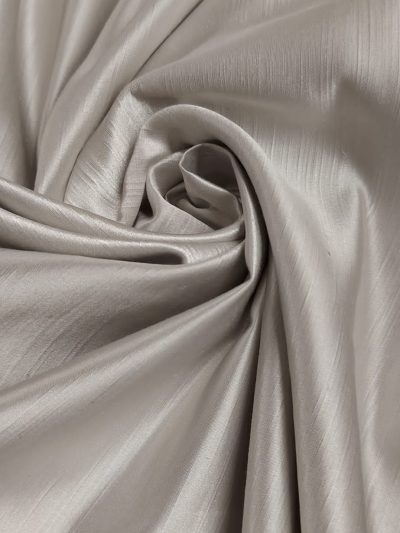 Shantung decoración gris perla