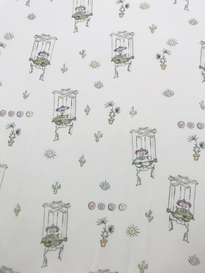 Satén marionetas calaveras