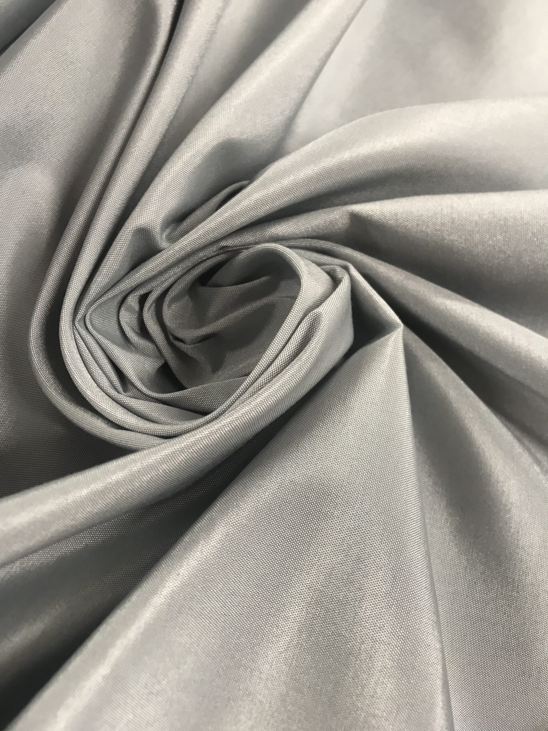 Tafetán plata decoración