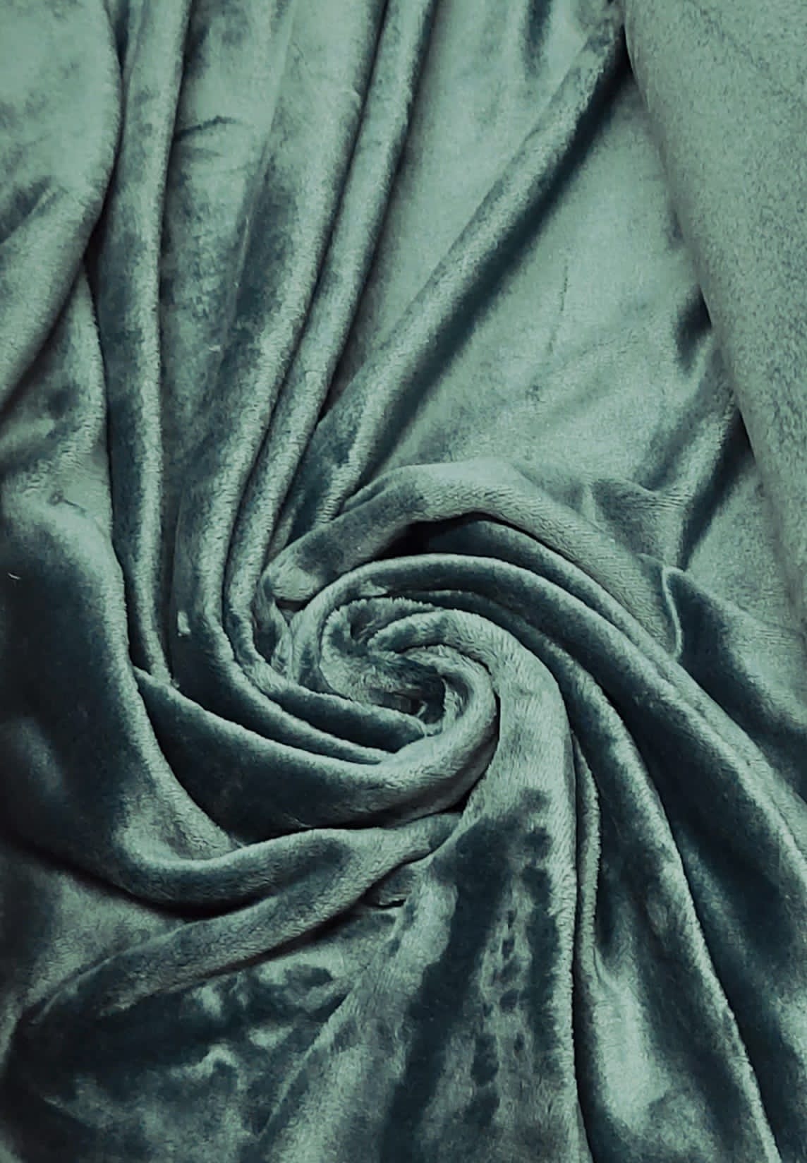 Pelito terciopelo verde esmeralda oscuro