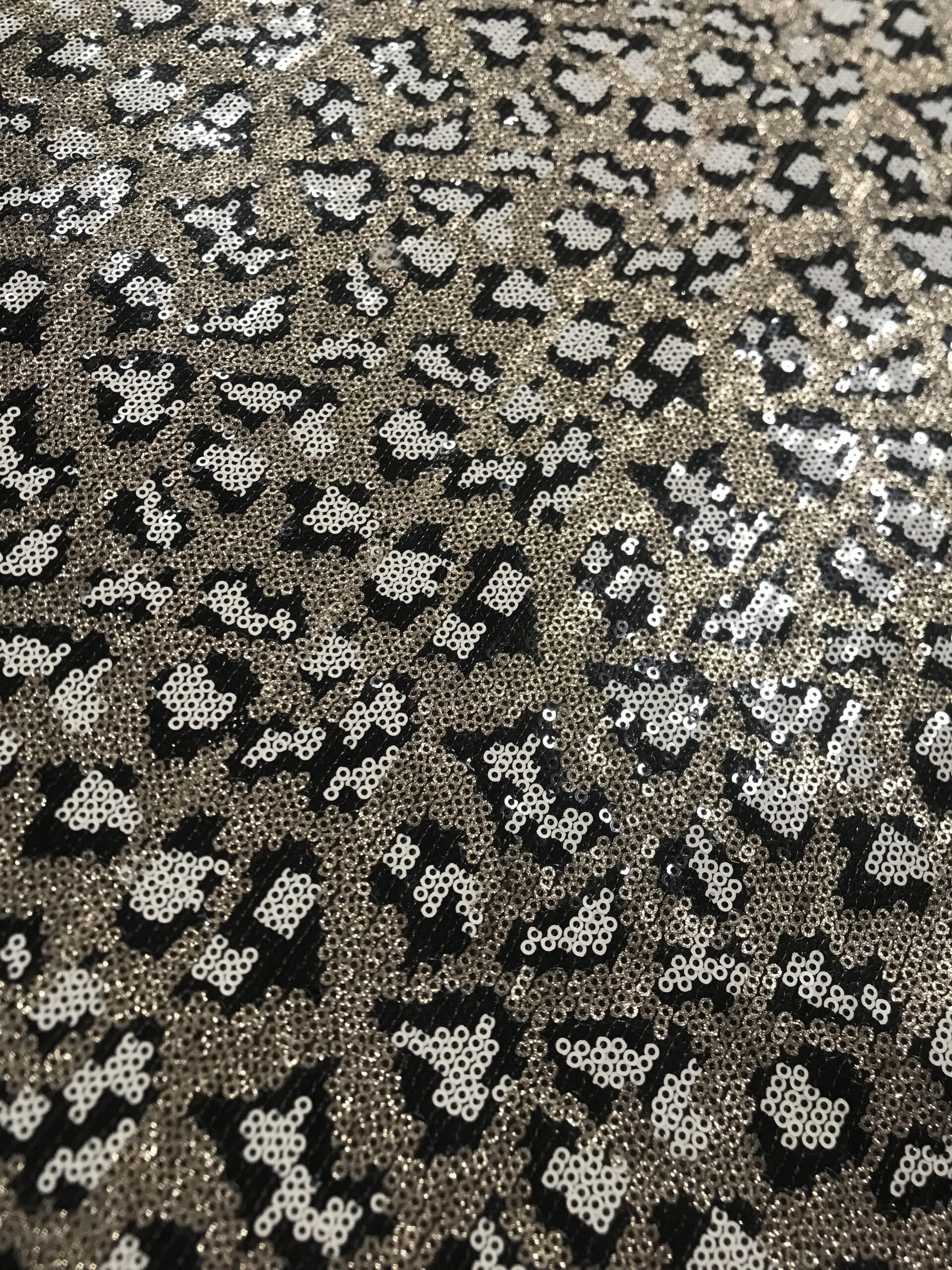 Lentejuelas animal print leopardo