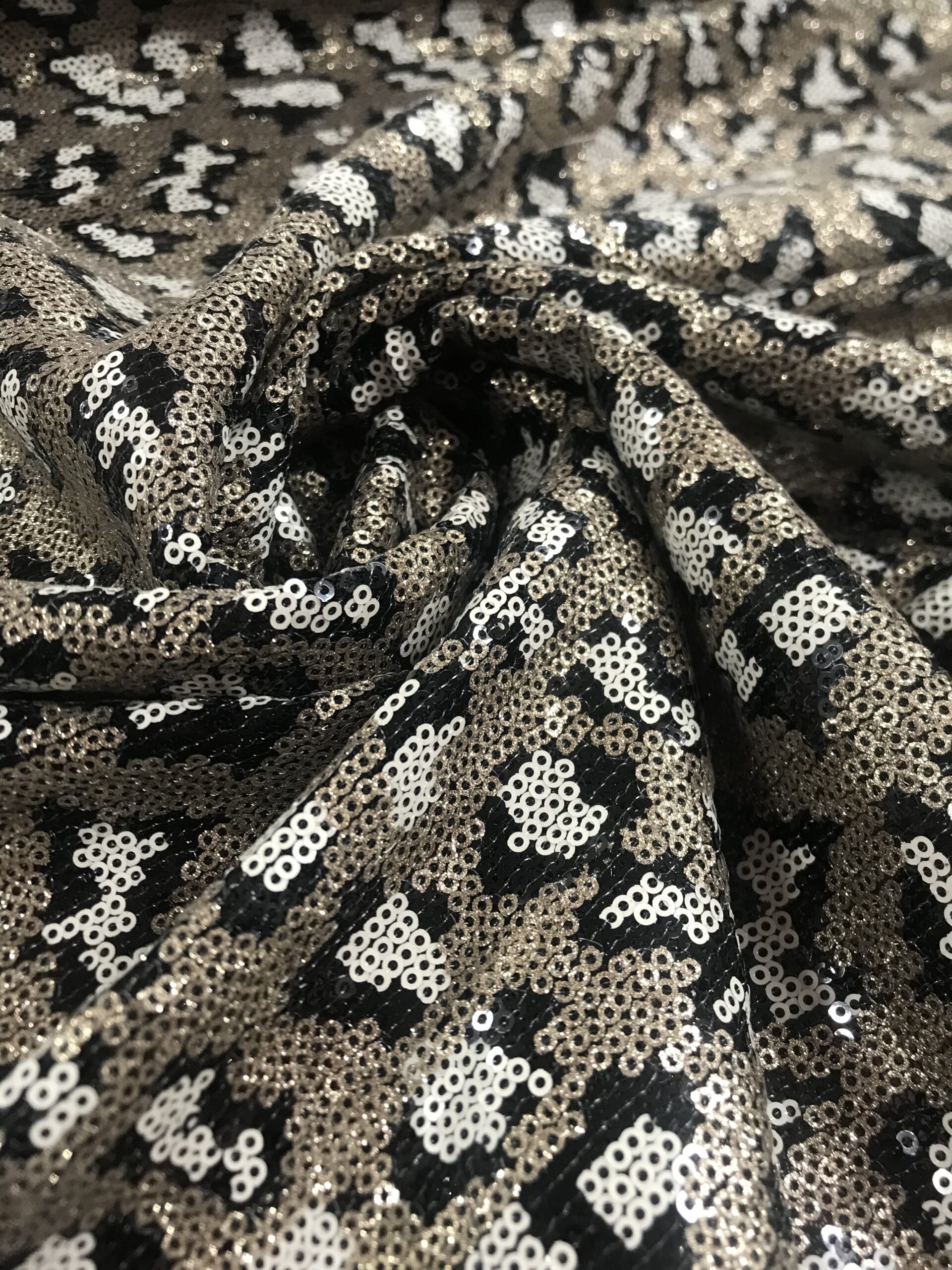 Lentejuelas animal print leopardo